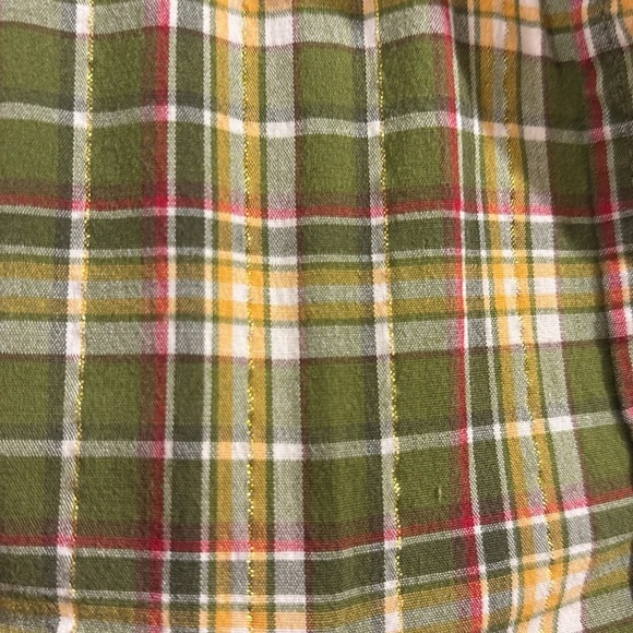 Route 66 Women’s Green and Yellow Casual Button Down Shirt. Size L - Picture 7 of 10